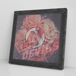 New Jersey Devils Printed Illusion Frame Black