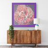 New Jersey Devils Printed Illusion Frame Purple