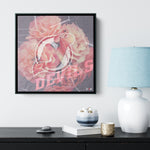 New Jersey Devils Wood Frame