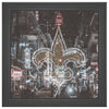 New Orleans Saints Printed Illusion Frame Black