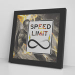 No Limits Printed Illusion Frame Black