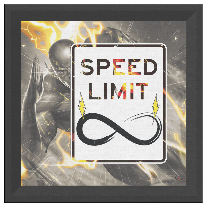 No Limits Printed Illusion Frame Black