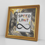 No Limits Printed Illusion Frame Gold