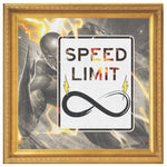 No Limits Printed Illusion Frame Gold