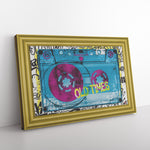 Old Times Printed Illusion Frame Gold