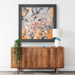 Orioles Printed Illusion Frame Black