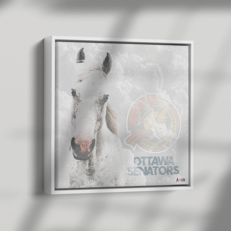 Ottawa Senators Wood Frame