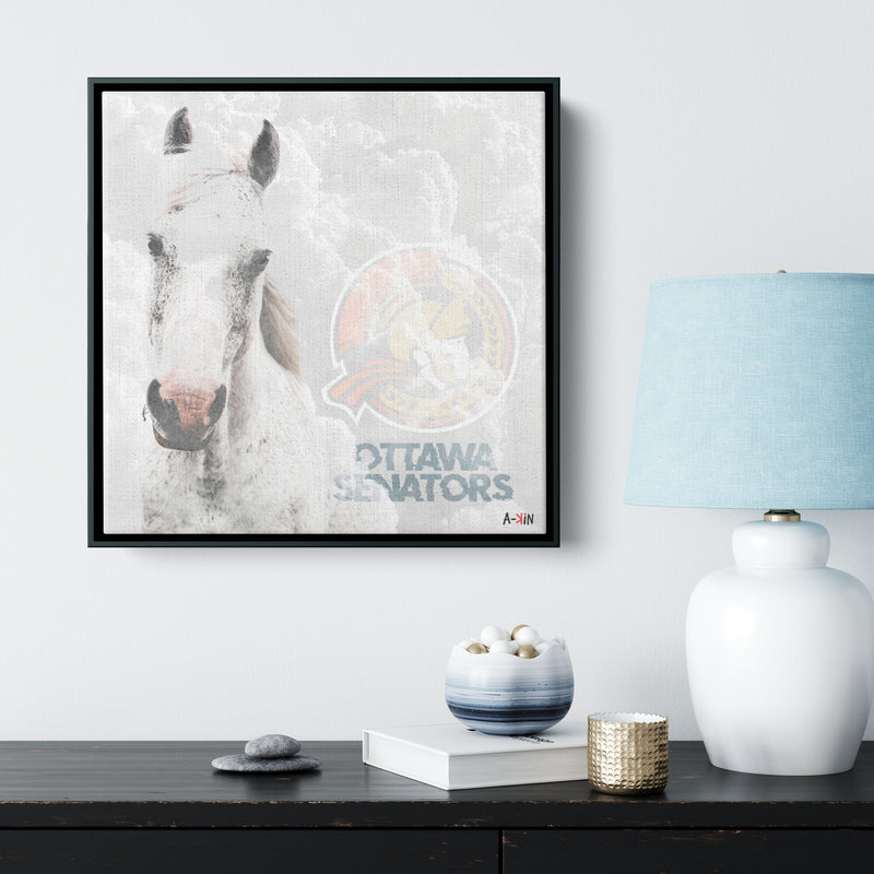 Ottawa Senators Wood Frame