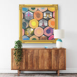 Paris Printed Illusion Frame Gold
