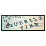 Pay Me Wood Frame