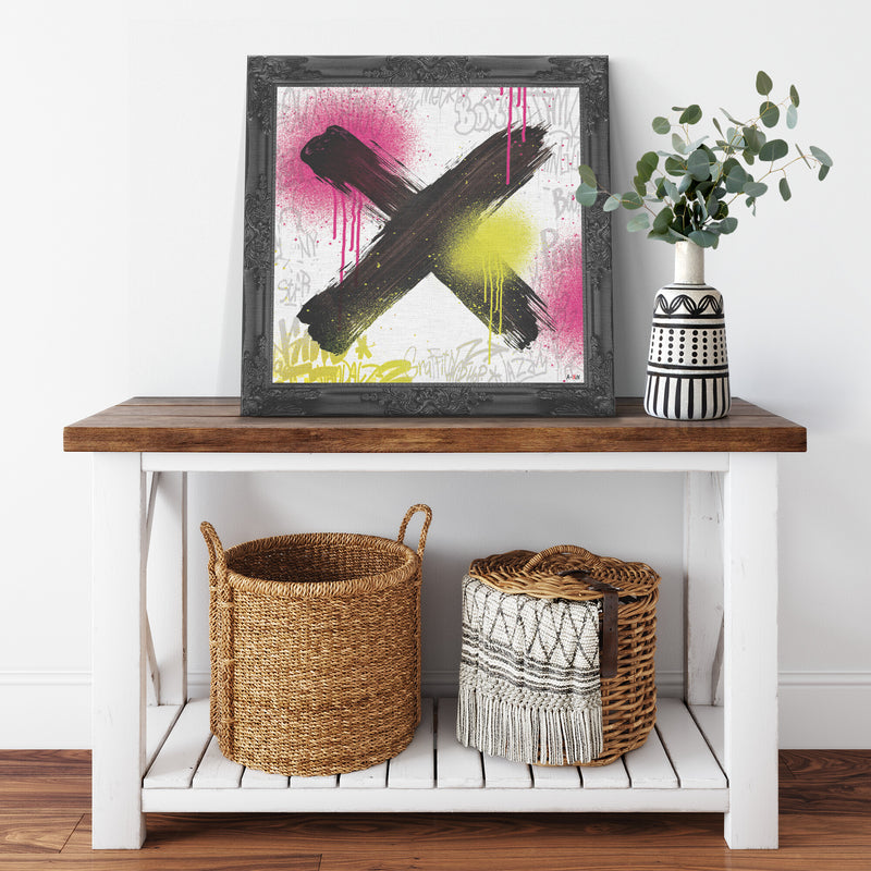 Per Printed Illusion Frame Black