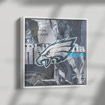 Philadelphia Eagles Wood Frame