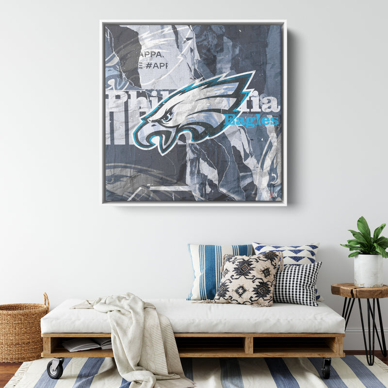 Philadelphia Eagles Wood Frame
