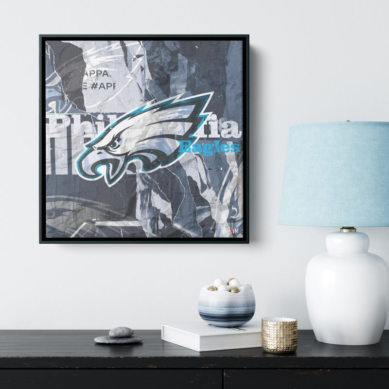 Philadelphia Eagles Wood Frame