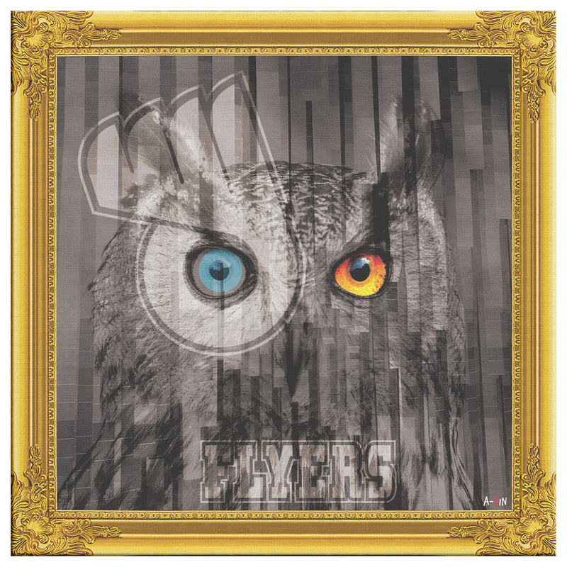 Philadelphia Flyers Printed Illusion Frame Gold