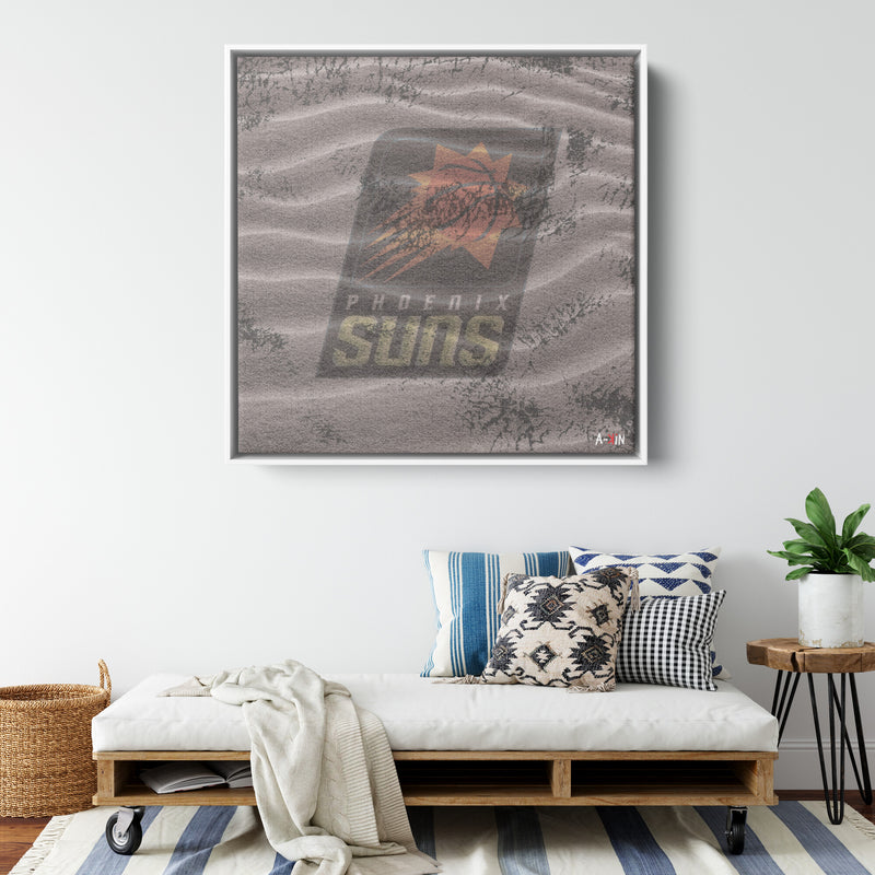 Phoenix Suns Wood Frame
