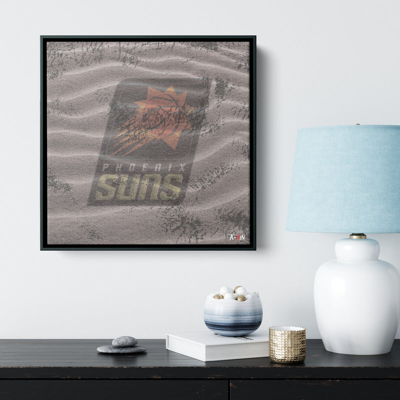 Phoenix Suns Wood Frame