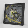 Pittsburgh Penguins Printed Illusion Frame Black