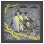 Pittsburgh Penguins Printed Illusion Frame Black