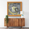Pittsburgh Penguins Printed Illusion Frame Orange