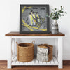 Pittsburgh Penguins Printed Illusion Frame Black