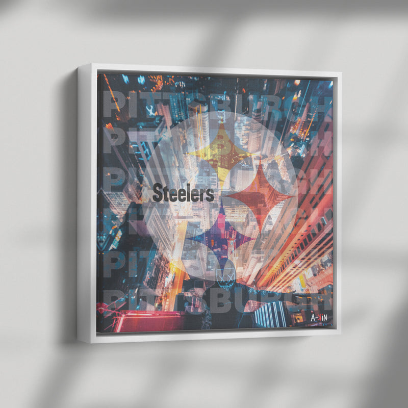 Pittsburgh Steelers Wood Frame