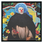 Pop Clown Wood Frame