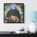 Pop Clown Wood Frame