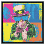 President Monkey Wood Frame