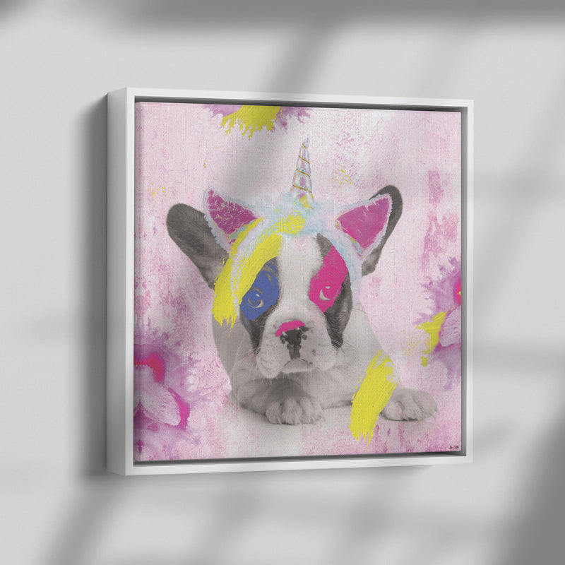 Princess Dog Wood Frame