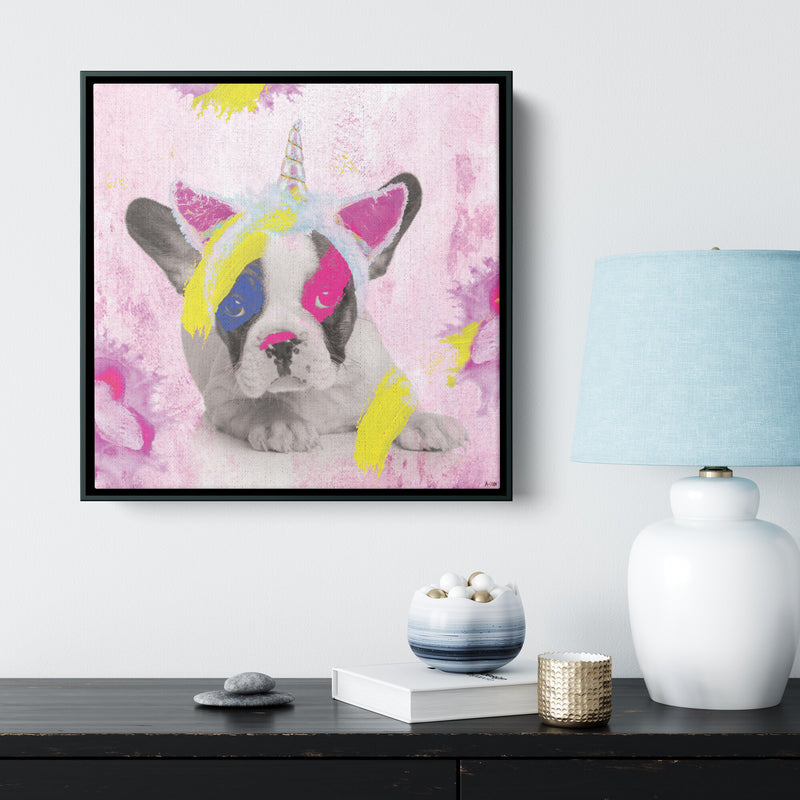 Princess Dog Wood Frame