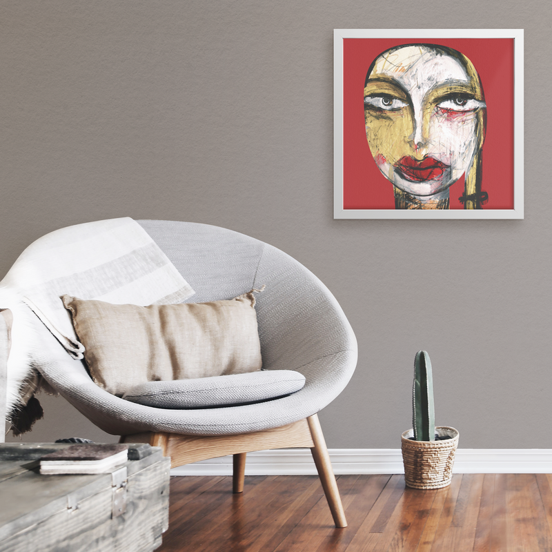 Red Head Art