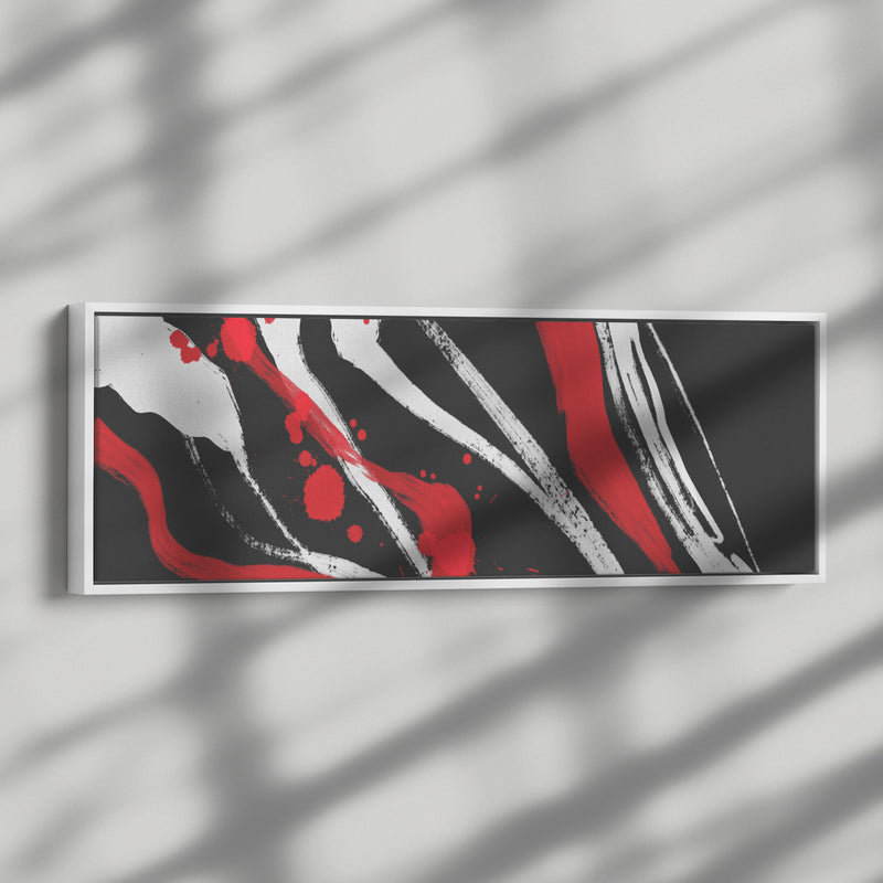 Red Trouble Framed Art