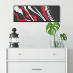 Red Trouble Framed Art