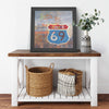 Route 69 Printed Illusion Frame Black
