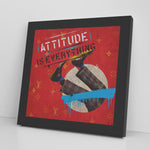 Salto Nel Buio Printed Illusion Frame Black