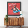 Salto Nel Buio Printed Illusion Frame Black