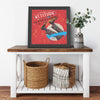 Salto Nel Buio Printed Illusion Frame Black