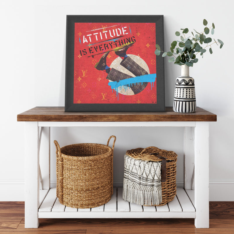 Salto Nel Buio Printed Illusion Frame Black