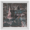 San Jose Sharks Printed Illusion Frame White