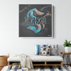 Seattle Kraken Wood Frame