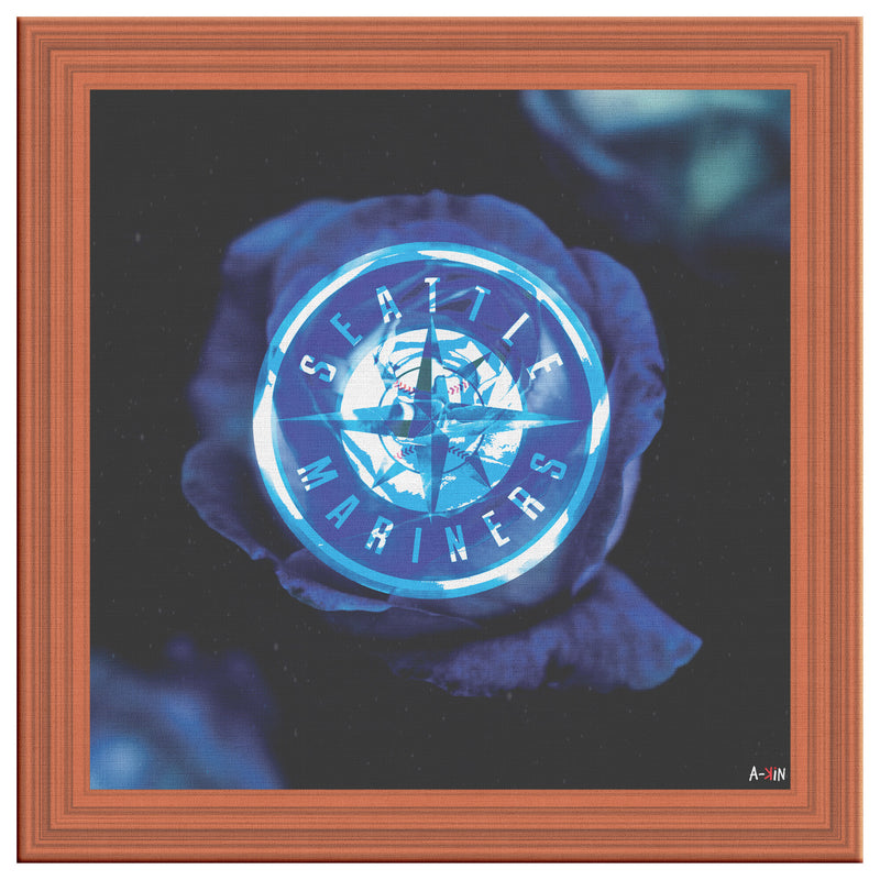 Seattle Mariners Printed Illusion Frame Red