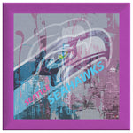 Seattle Seahawks Printed Illusion Frame Purple