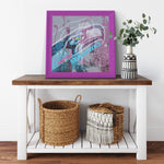Seattle Seahawks Printed Illusion Frame Purple