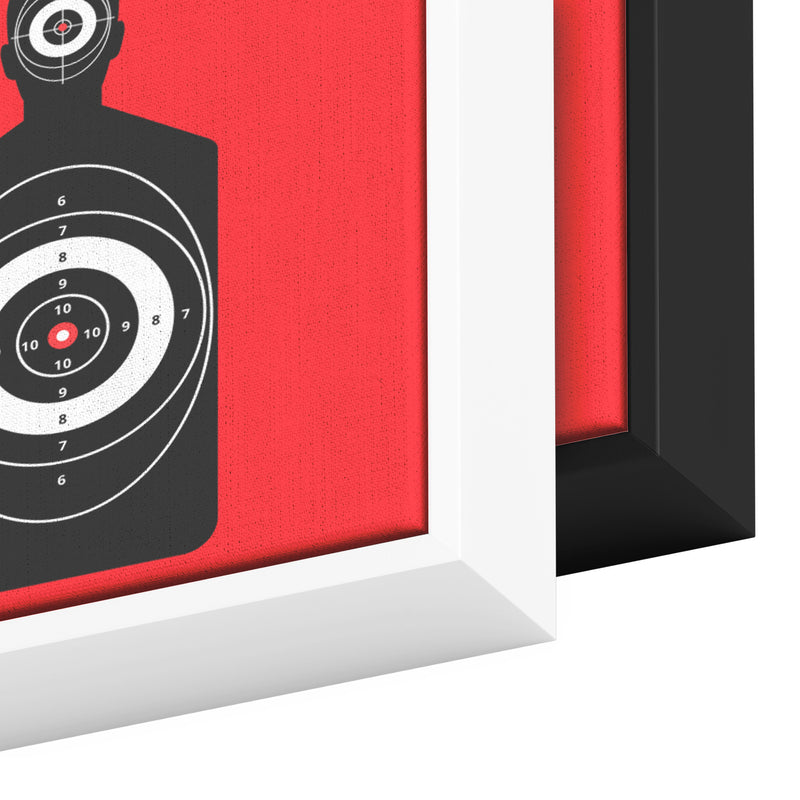 Shoot Your Shot Wood Frame