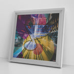 St Louis Blues Printed Illusion Frame White