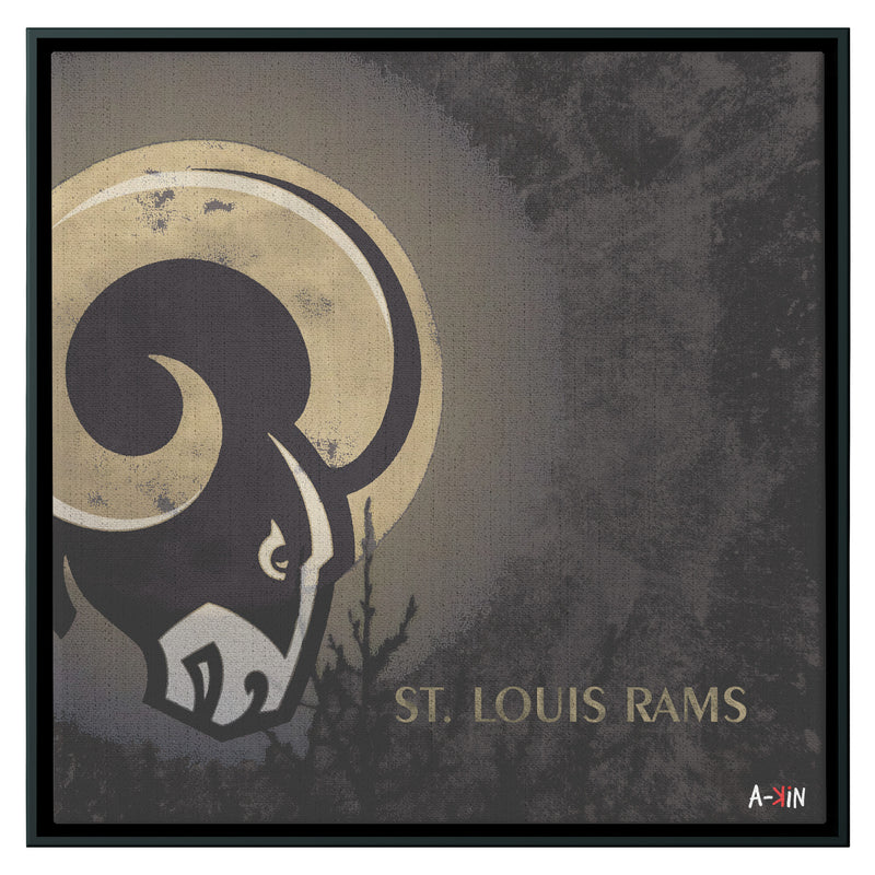 St Louis Rams Wood Frame