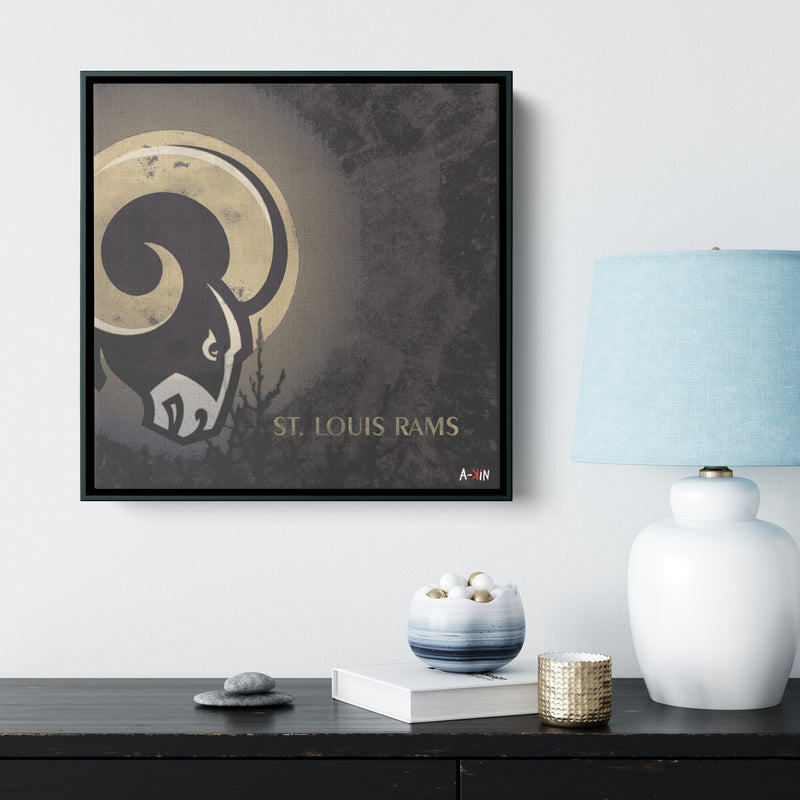 St Louis Rams Wood Frame