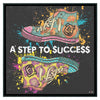 Step Success Wood Frame