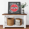 Stop Looking Printed Illusion Frame Black